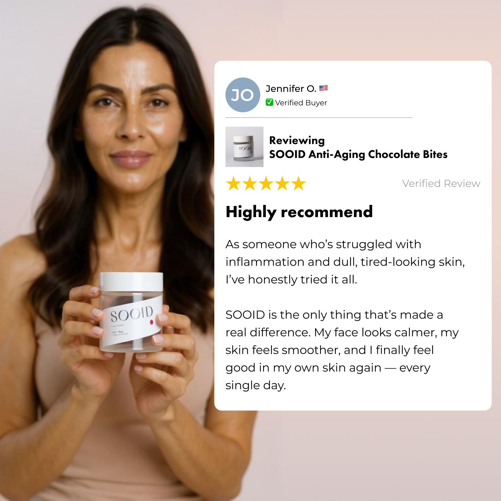 Next-Generation Inside-Out Anti-Aging •Skin Radiance by SOOID™