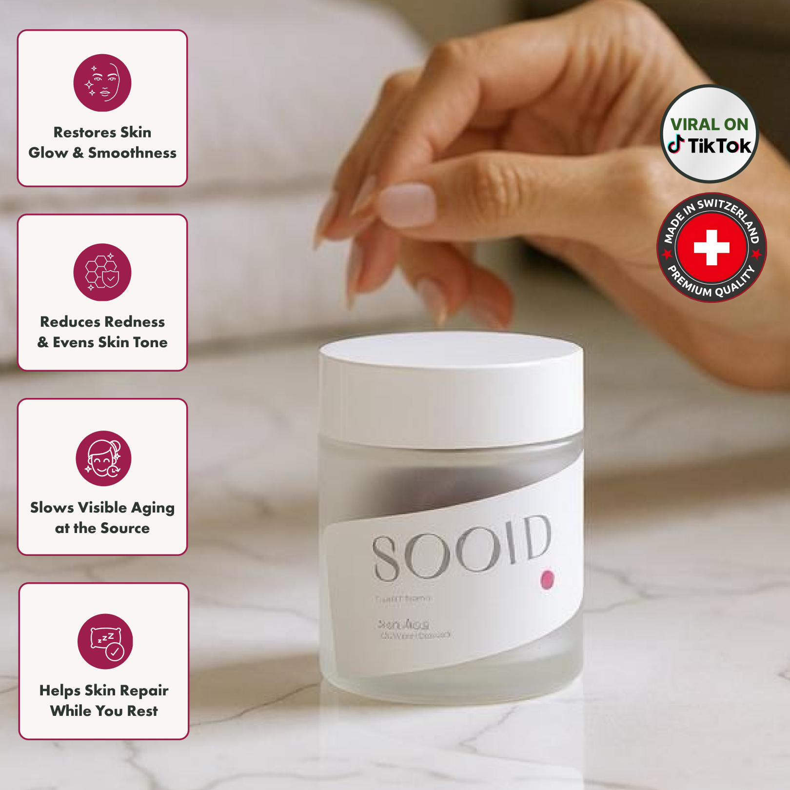 Next-Generation Inside-Out Anti-Aging •Skin Radiance by SOOID™